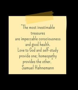 Radiant homeopathy- Quote